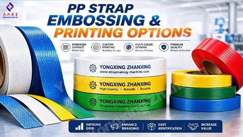PP Kayış Kabartma ve Baskı Seçenekleri | Yongxing Zhanxing