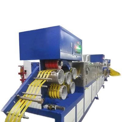PP Paket Kemeri Üretme Makinesi Plastik PP Kemer Band Üretme Makinesi