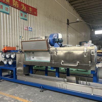 İyi bir fiyat. 4 şeritli PP şerit üretim hattı Çift vida 9mm çevrimiçi